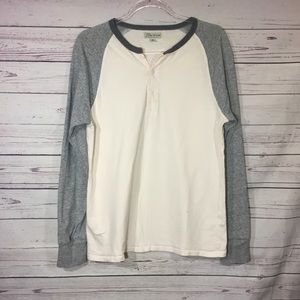 J. Crew Knit Long Sleeve Tee sz M